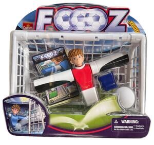 Goliath FOOOZ Challenge Red Figure Foosball Trick Desk Toy - NOS Soccer Fun